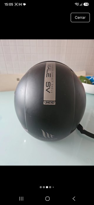 Casco Moto MT Helmets Talla L Negro Mate