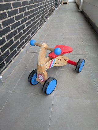 Bici de madera Lidl para niños