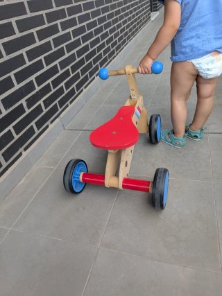 Bici de madera Lidl para niños