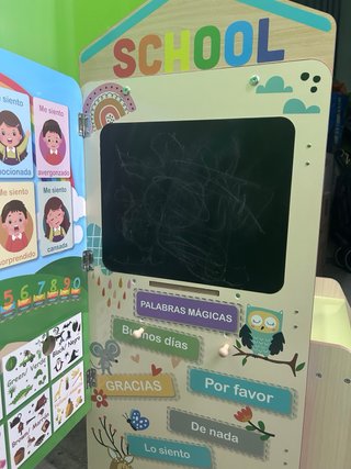 Biblioteca Escuela Madera Juego Infantil