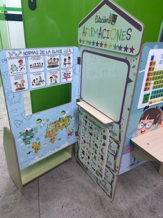 Biblioteca Escuela Madera Juego Infantil