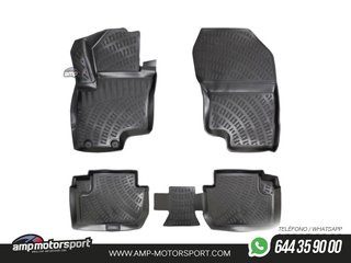 ALFOMBRILLAS DE GOMA RIZLINE PARA MITSUBISHI OUTLANDER 2015--