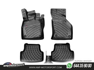 ALFOMBRILLAS DE GOMA RIZLINE PARA SKODA KAROQ 2017--