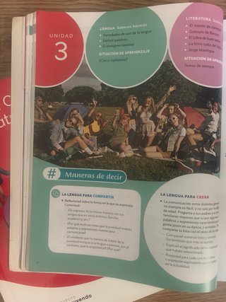 Libros de lengua de tercero de la ESO