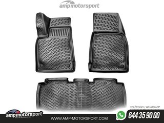 ALFOMBRILLAS DE GOMA RIZLINE PARA TESLA MODEL X 2015-2020