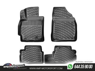 ALFOMBRILLAS DE GOMA RIZLINE PARA TOYOTA COROLLA E140 / E150 2007-2013