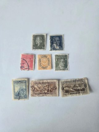 Lote Sellos Antiguos Turquia