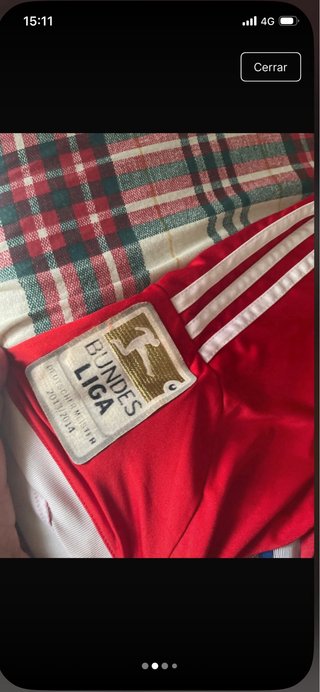 Camiseta Adidas Bayern Múnich Talla M