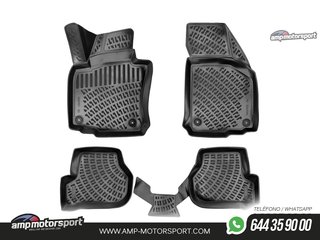 ALFOMBRILLAS DE GOMA RIZLINE PARA VOLKSWAGEN GOLF MK6 / VARIANT 2008-2012