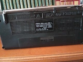 Radio Transistor Antiguo FM/Onda Corta Cassette