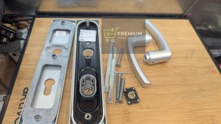 ABUS M101378 Placa para empujar para puertas