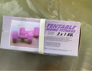 Mancuernas 1 kg Vinilo/4 pares(4cajas)