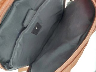 Mochila de pádel marrón