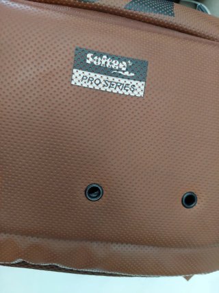 Mochila de pádel marrón