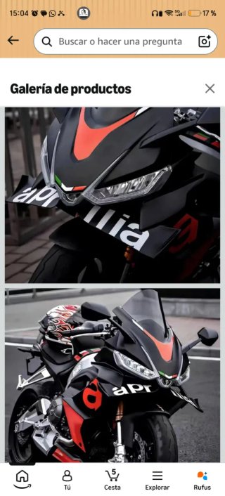 Kit Alerón Delantero Moto Aprilia RS660