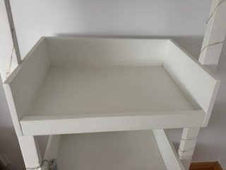 Estantería Escalera Bassay Blanca Madera Banak