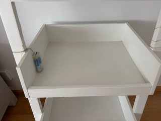 Estantería Escalera Bassay Blanca Madera Banak