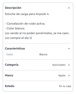 AirPods 4 con Cancelación de Ruido