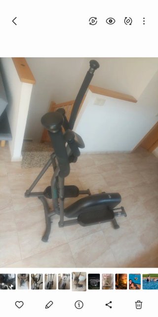 Bicicleta Elíptica Domyos 100