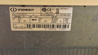 Congelador Horizontal Indesit 224L