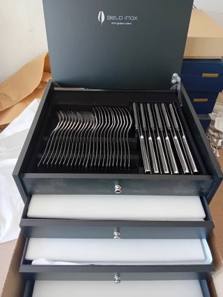 Faqueiro Belo Inox 130 Peças Príncipe