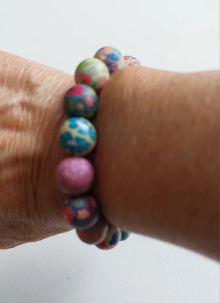 Pulsera elástica multicolor
