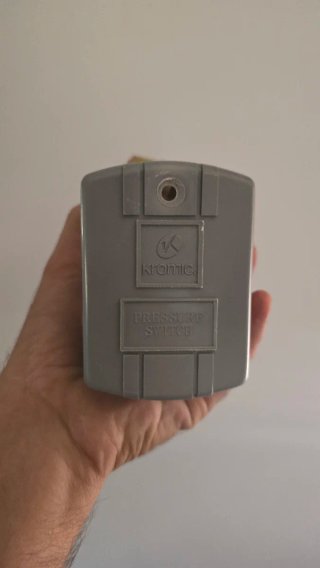 Presostato para bomba de agua