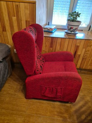 Sillón relax reclinable tela