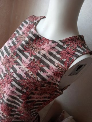 Vestito misto cotone Eiki