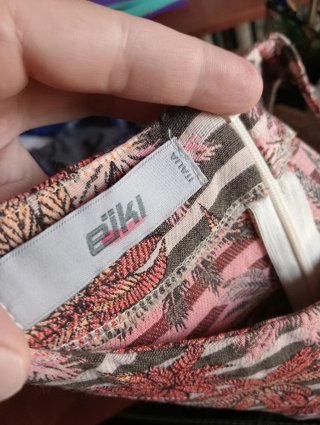 Vestito misto cotone Eiki