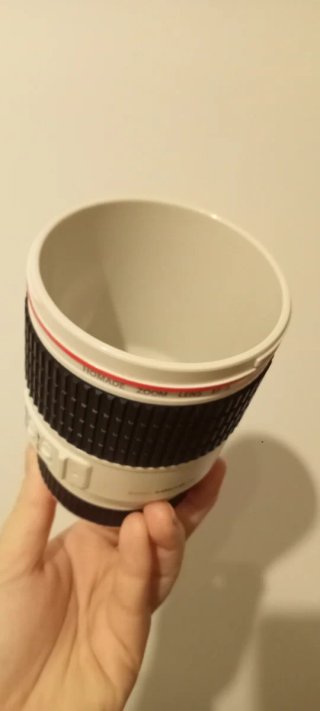 Taza Objetivo Cámara