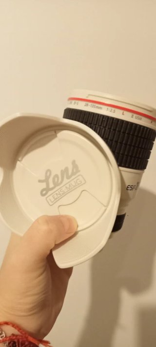 Taza Objetivo Cámara