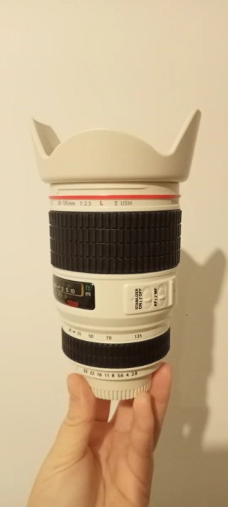 Taza Objetivo Cámara