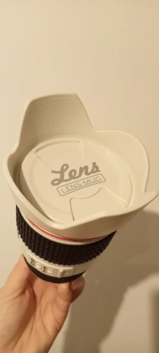 Taza Objetivo Cámara