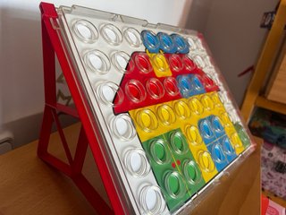 Piezas de construcción multicolor