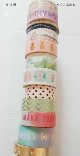 Set Washi Tape Decorativo