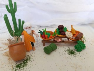 Figuras Playmobil: Granja y Mercado