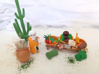 Figuras Playmobil: Granja y Mercado