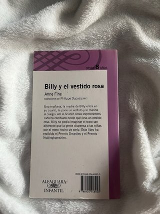 Libro Billy y el vestido rosa - Alfaguara Infantil