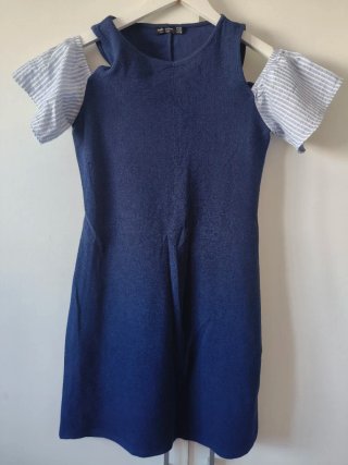 Vestido Bershka Azul Talla M