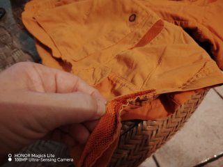 Short mare Adidas arancione