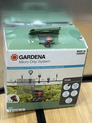 Gardena Sistema Micro-Drip aspersor Cuadrado OS 90