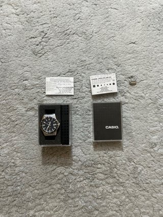 Reloj Casio Analógico Hombre Acero Inoxidable
