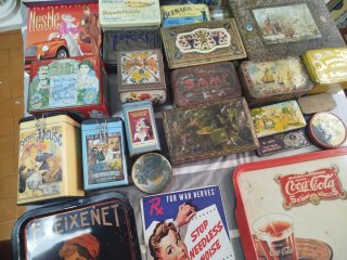 Lote Latas y Bandejas Hojalata. SUPEROFERTA