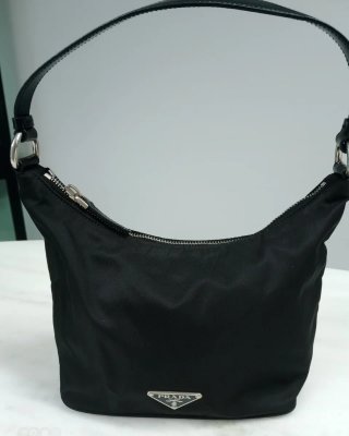 Borsa Prada Nylon Nera
