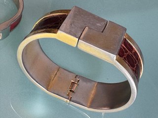 LOEWE SET 2 BRACCIALI VINTAGE IN METALLO DA DONNA