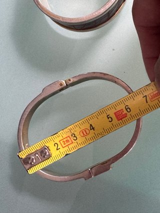 LOEWE SET 2 BRACCIALI VINTAGE IN METALLO DA DONNA
