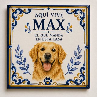 Azulejo personalizado para amantes del fútbol