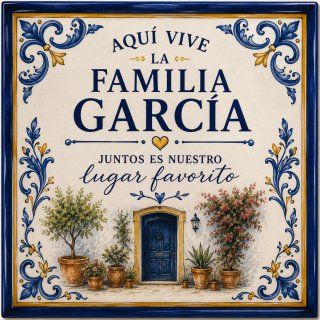 Azulejo personalizado para amantes del fútbol