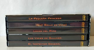 Caja 5 DVD Obras Maestras Cine Familiar